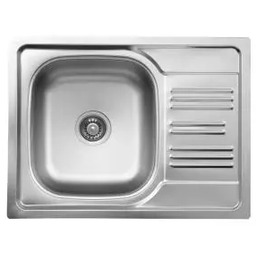 Deante Xylo ZEX 311A Stalowy Srebrny Zlewozmywak prostokątny