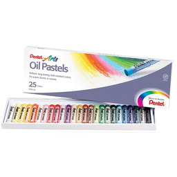 Pastele olejne 25 kolorów Pentel 3597