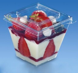 Kubek Fingerfood z pokrywką 200ml 50szt SUP