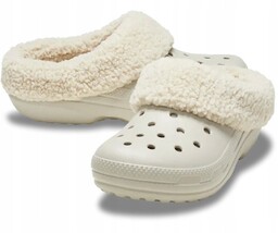 Damskie Ocieplane Buty Chodaki Crocs Classic Blitzen IV