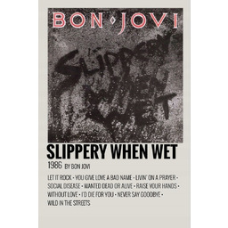 PUZZLE Bon Jovi Rock Retro Vintage + IMIĘ