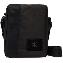 Saszetka Calvin Klein Canvas Mix Reporter LV04D3366G Czarny