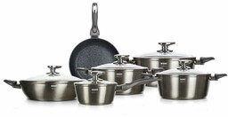 Banquet 11-częściowy komplet naczyń METALLICPLATINUM