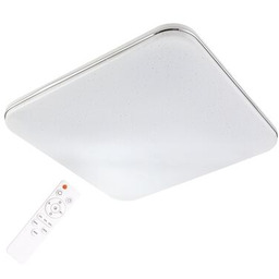 Plafon LED z pilotem Syrius 43 cm biały