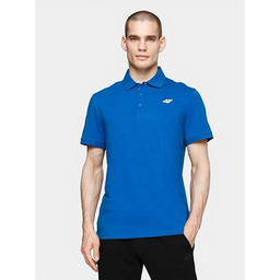 4F NOSH4-TSM007-36S Koszulka Polo Meski, Kobaltowy