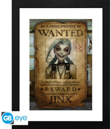 Plakat w ramce League of Legends - Jinx