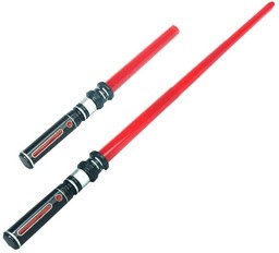 MIECZ ŚWIETLNY STAR WARS DŹWIĘK ŚWIATŁO CZERWONY