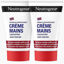 Neutrogena Duo kojący krem do rąk bez perfum,
