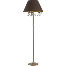 Elegancka lampa podłogowa do salonu COCO z kryształkiem