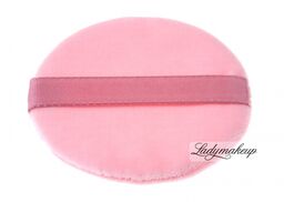 Kryolan - Różowy puszek do pudru 8 cm