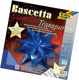 folia 836/3030 Bascetta Star zestaw rękodzieła, niebieski, papierowy,