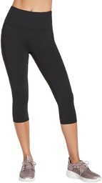 Skechers Damskie legginsy Capri z wysokim stanem Gowalk