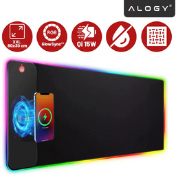 Podkładka na biurko z oświetleniem LED RGB pod