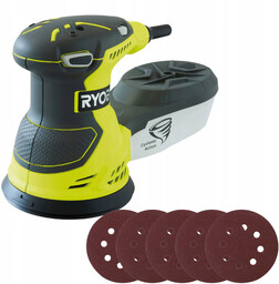 Ryobi Sieciowa Szlifierka Mimośrodowa 300W 125mm Regulacja Prędkości