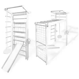 Babygame Domowy Plac zabaw Drabinka Czempion biały