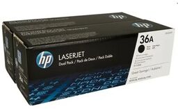 Tonery Oryginalne HP 36A (CB436AD) (Czarne) (dwupak)