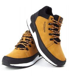 Buty Zimowe Bustagrip Cruiser sneakersy żółte 4