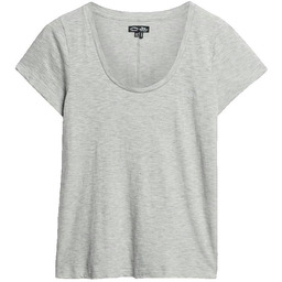 Superdry T-shirt damski z dekoltem w łódkę