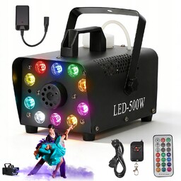 Wytwornica Dymu Mgły 500W Mocna Dymiarka Maszyna