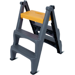 4Home Dwustronne schodki plastikowe Dual, 3 stopnie