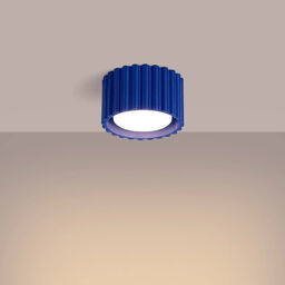 Sollux Lampa sufitowa ryfel AURA niebieski SL.1812 1xGU10