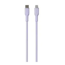 Puro Soft USB-C do Lightning 1,5 m Lawendowy