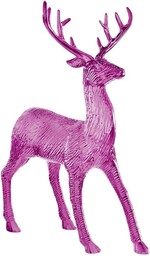 Amscan Galwanizowana figurka renifera, dekoracja, 1 szt., idealna