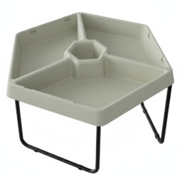 VIGA Zestaw Biała Toaletka + Akcesoria Jak