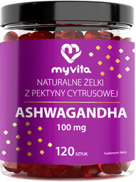 MyVita Ashwagandha, żelki, 120 sztuk