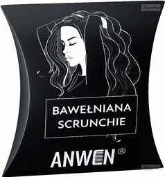 ANWEN - Bawełniana Scrunchie - Gumka do włosów