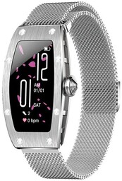 Smartwatch Kumi K18, Srebrny