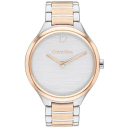 Zegarek CALVIN KLEIN 25100049. Kwarcowy, Kolor szary. Kobieta.