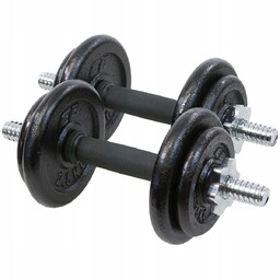 Hantla Żeliwna 19 Kg 2x9.5 Kg Walizka Enero