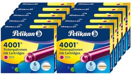 Naboje pióra wiecznego krótkie 4001 PELIKAN 60szt