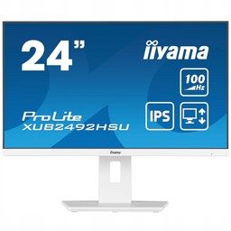 Monitor 23,8" Iiyama XUB2492HSU-W6 Ips| 1920x1080 (FHD)|100Hz|0,4ms|Pivot
