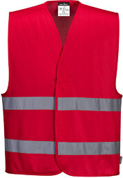 PORTWEST F474 KAMIZELKA IONA; CZERWONY