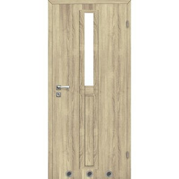 Skrzydło KLARO tuleje sonoma 60 L 2Z WC