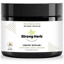 Strong Herb Grzyby Witalne 30 żelek 30 porcji