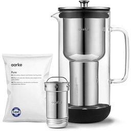 Aarke Purifier, Dzbanek z Filtrem Wody, Szkła