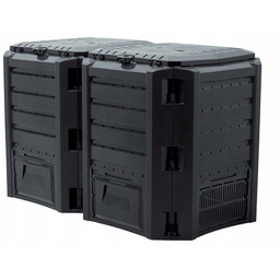 Kompostownik Ekobat IKSM-800C 800L 2 Komory Czarny 0524