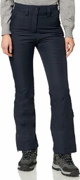 CMP - Damskie spodnie narciarskie z Twill, czarno-niebieskie,