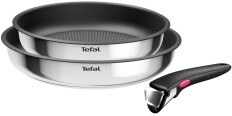 Tefal Cook Eat L8813S75 Indukcja Titanium 22cm, 26cm