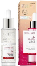 EVELINE Face Therapy Professional Serum odbudowujące Shot 3xKolagen,