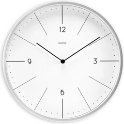 HAMA Zegar ścienny Sardinia 30 cm Szary