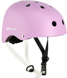 NILS EXTREME Kask MTW001 Fioletowy (rozmiar L)
