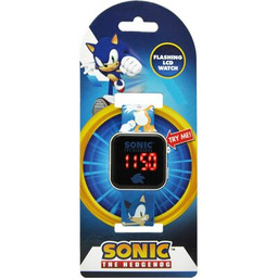 KIDS EUROSWAN Zabawka zegarek z kalendarzem Sonic The