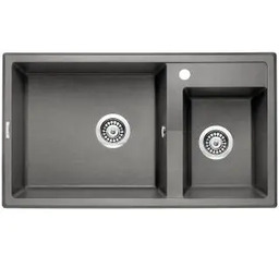 Deante ERIDAN ZQET20B Granitowy Antracyt Zlewozmywak prostokątny