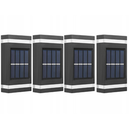4x Kinkiet Lampka Elewacyjna Solarna Led na Balkon