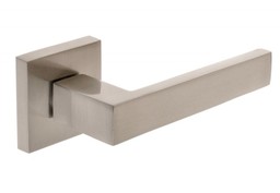 Klamka drzwiowa KUCHINOX QUBIK z rozetą kwadratową nikiel