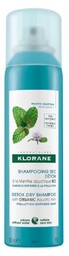 KLORANE Suchy szampon detoksykujący z miętą organiczną, 150ml